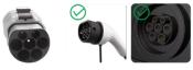 Adaptateur Portable Type 2 vers Schuko 16A
