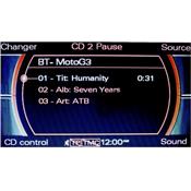 Bluetooth Audio + AUX pour AUDI MMi2G