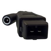 Prise diagnostic PSA 2Pin avec pinces croco vers OBDII