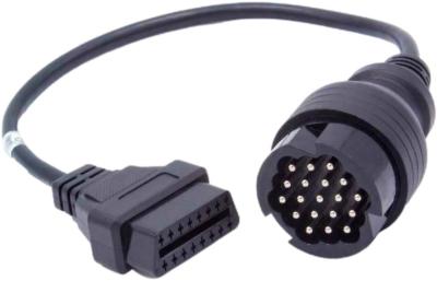 Adaptateur prise diagnostic Porsche 19Pin rond vers OBD 16 pin