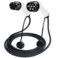 Câble de recharge AC 3M type 2 vers type 2 