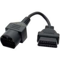 Adaptateur prise diagnostic Mazda 17Pin rond vers OBD 16 pin