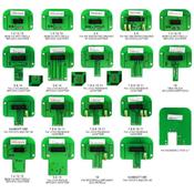 Set complet d'adaptateurs de positionnement BDM tricore